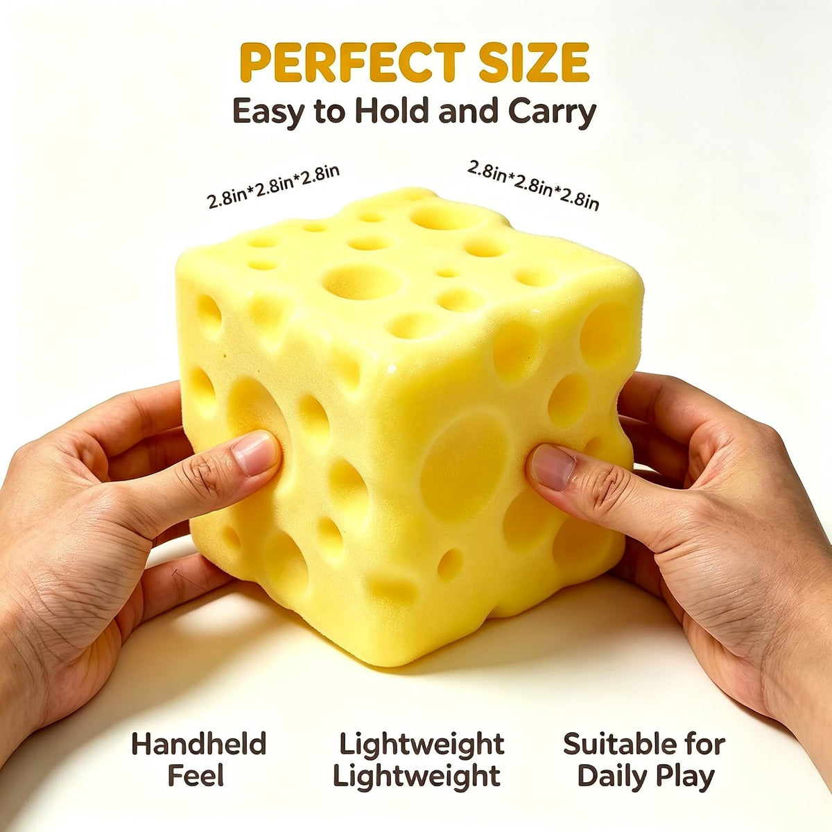 Cheese Squishy Dumpling Crunchy Butter Squishy Butter Squeeze Toys